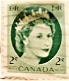[Queen Elizabeth II - Stamps of 1954 with 2 Fluorescent Stripes, տեսակ GT7]