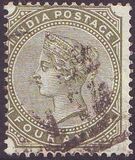 [Regina Vittoria - Filigrana: Stella singola - Stampatore:  De la Rue & C. Srl, Londra, Scrivi U]