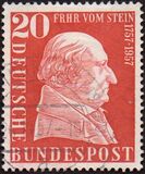 [The 200th Anniversary of the Birth of Baron vom Stein, 1757-1831, typ DM]
