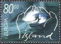[EUROPA Stamps - Water, Treasure of Nature, Tip ABD]