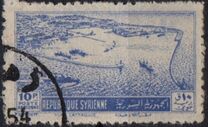 [Airmail - Port of Latakia and Central Post Office Aleppo, type JL]