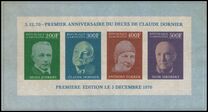 [Airmail - The 1st Anniversary of the Death of Claude Dornier, τύπος JB]