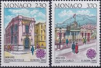 [EUROPA Stamps - Post Offices - Paintings by Hubert Clerissi, type BXW]