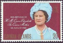 [The 80th Anniversary of the Birth of Queen Elizabeth The Queen Mother, type LT]