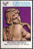 [The 500th Anniversary of the Birth of Michelangelo, 1475-1564, type BS]