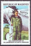 [The 50th Anniversary of Charles Lindbergh's Transatlantic Flight and 75th Anniversary of First Navigable Airships, Typ ZZ]