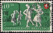 [Pro Patria - Zurich - The 600th Anniversary of the Confederation, type VC]