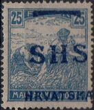 [Hungary Postage Stamps Overprinted - Colored Numerals, 類型 R7]