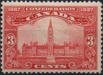 [The 60th Anniversary of the Founding of the Dominion of Canada, Inscription: "1867 Confederation 1927", type AT]