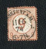 [Definitives - Stamps of 1872 Overprinted, 类型 E1]