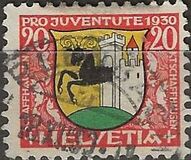 [Pro Juventute - Coat of Arms - Jeremias Gotthelf, Typ JE]
