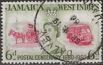 [The 100th Anniversary of Jamaican Postal Service, type EP]