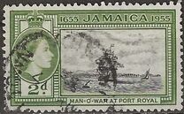 [The 300th Anniversary of Jamaica's Status as British Territory, type DV]