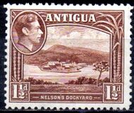 [King George VI, English Harbour, Nelson Dockyard, Fort James & St. John's Harbour, प्रकार S1]