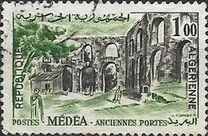 [Previous Issue of 1945 but Inscribed "REPUBLIQUE ALGERIENNE", प्रकार FN]