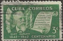 [The 100th anniversary of the Birth of E. Alfaro - Former President of Ecuador, type FI]