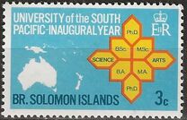 [Inaugural Year of South Pacific University, тып CK]
