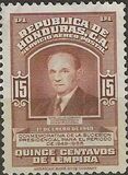 [Airmail - Inauguration of President Juan Manuel Galvez - Inscribed "CONMEMORATIVA DE LA SUCESION PRESIDENCIAL", Typ DV]