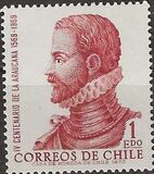 [The 400th Anniversary of "La Araucana", Epic Poem by de Ercilla y Zuniga, 1969, tyyppi TH]