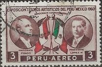 [Airmail - Peruvian Art Treasures Exhibition, Mexico 1960, type MZ]