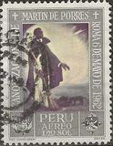 [Airmail - Canonization of St. Martin de Porras 1962 - Paintings, type NS]