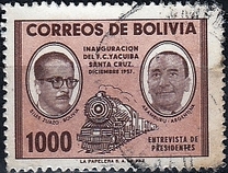 [Yacuiba-Santa Cruz Railway Inauguration, type ID2]