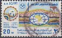 [The 75th Anniversary of Egyptian Geological Survey, type GP]