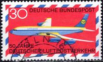 [The 50th Anniversary of the German Airmail, τύπος OE]