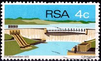 [Opening of Hendrik Verwoerd Dam, type LU]