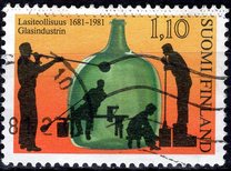 [The 300th Anniversary of The first Glass Factory in Uusikaupunki, type WN]
