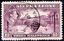 [King George VI - Rice Harvest, type AE1]