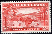 [King George VI - Rice Harvest, type AE3]