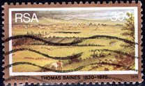 [The 100th Anniversary of the Death of Thomas Baines, Painter, type OD]