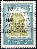 [The 100th Anniversary of the Death of General Jose Artigas, 1764-1850, type LZ]