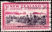 [The 100th Anniversary of Proclamation of British Sovereignty over New Zealand, type CZ]