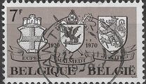 [The 50th Anniversary of Eupen, Malmedy and St.Viths Affiliation to Belgium, type AMT]
