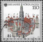[The 1100th Anniversary of Nördlingen, type BNW]
