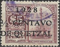[Issues of 1926 Overprinted and Surcharged, type EH]