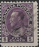 [King George V in Admiral Uniform - New Colors and Values, jenis AD12]