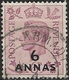 [King George VI - Stamps of Great Britain Overprinted "KUWAIT" and Surcharged New Values in Indian Currency, tegund BD]