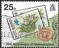 [The 25th Anniversary of Decimal Currency, tip UE]
