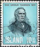 [The Poet Grimur Thomsen, type HU]