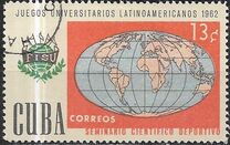 [The 1st Latin-American University Games, type ABD]