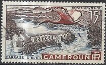 [Airmail - Opening of Edea Barrage, tegund BF]