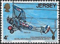 [The 50th Anniversary of the Royal Air Force Association, Jersey Branch, type CU]