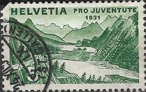 [Pro Juventute - Landscapes - Alexander Vinet, type JH]