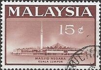 [Opening of National Mosque, Kuala Lumpur, typ F1]