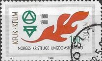 [The 100th anniversary of the YWCA and the YMCA, type PK]