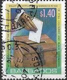 [The 175th Anniversary of the Enfranchisement of Free Colored and Black Barbadians, type AXI]