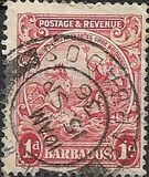 [New Colonial Seal - Inscription "POSTAGE & REVENUE", Tip V2]